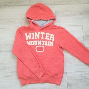 Benetton "Winter Mountain" Hoodie with Side Pockets